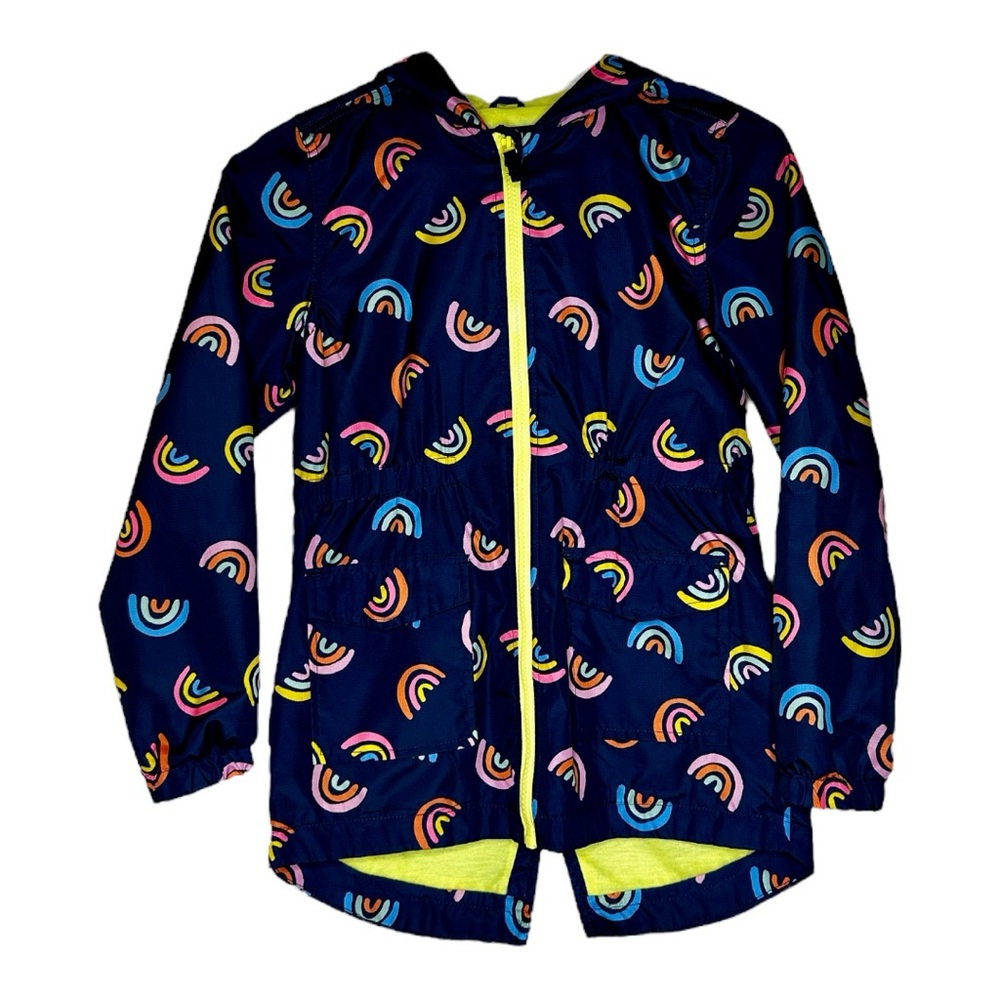 Cat & Jack Coat Rainbows Girls